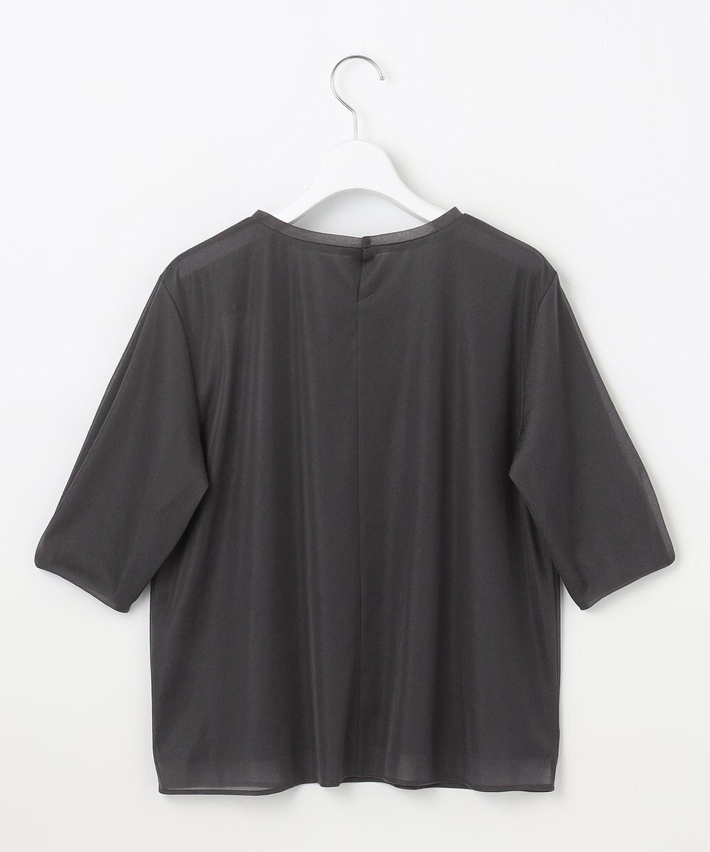 J.PRESS LADIES L シアーレイヤード タックスリーブ カットソー 