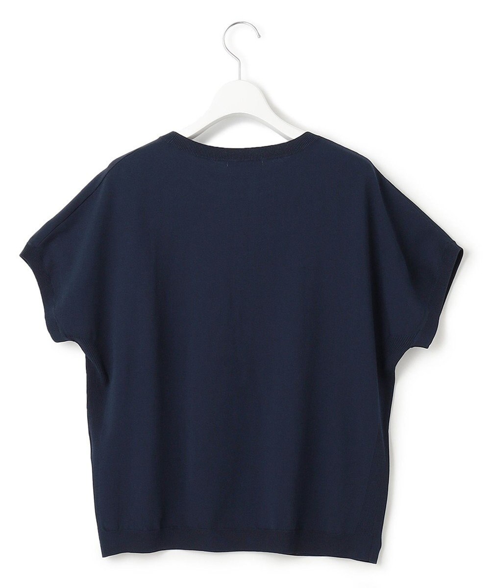 23区 【洗える/好評につき新色追加】レーヨンポリエステルストレッチ プルオーバー ニット 