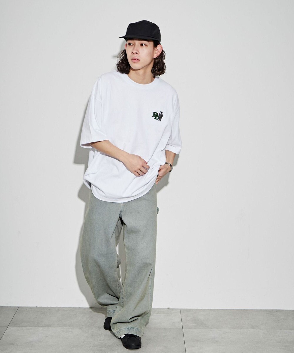 WEGO 【ユニセックス着用ITEM】別注ベンデイビスワンポイントT 