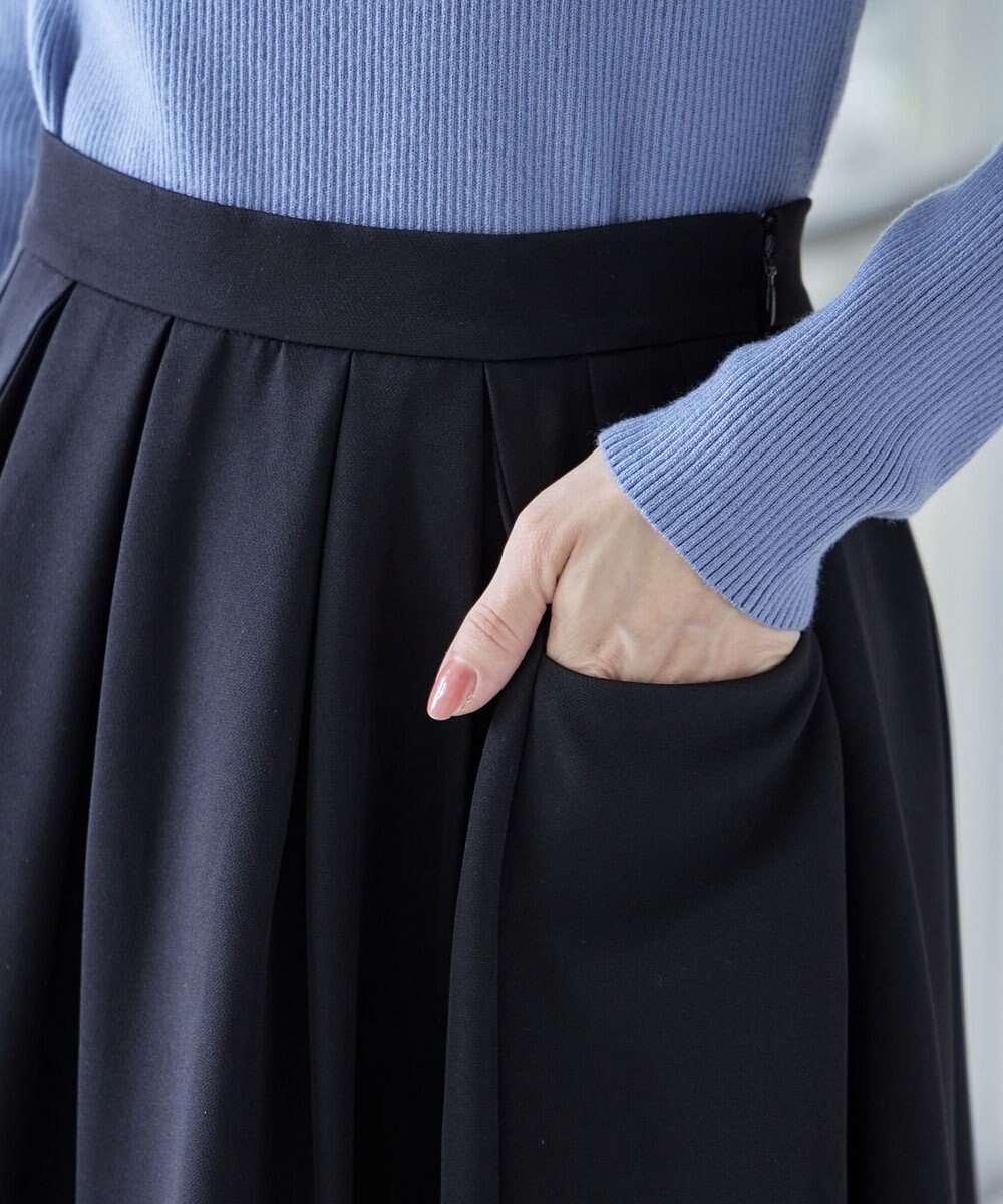 Tiaclasse ポケットフレアスカート 