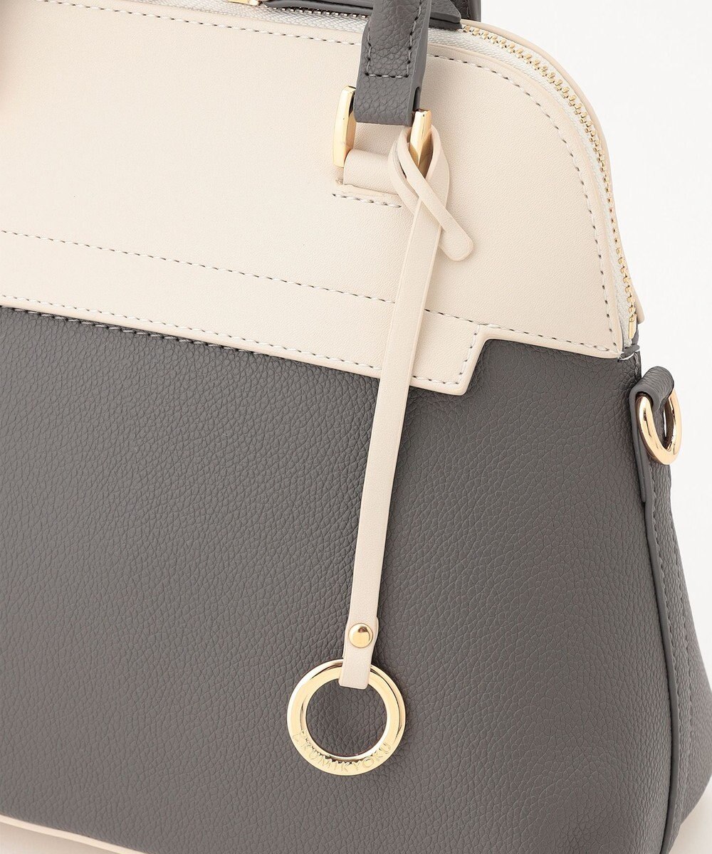 組曲 【ショルダーベルト付き】ボストンハンドバッグ 