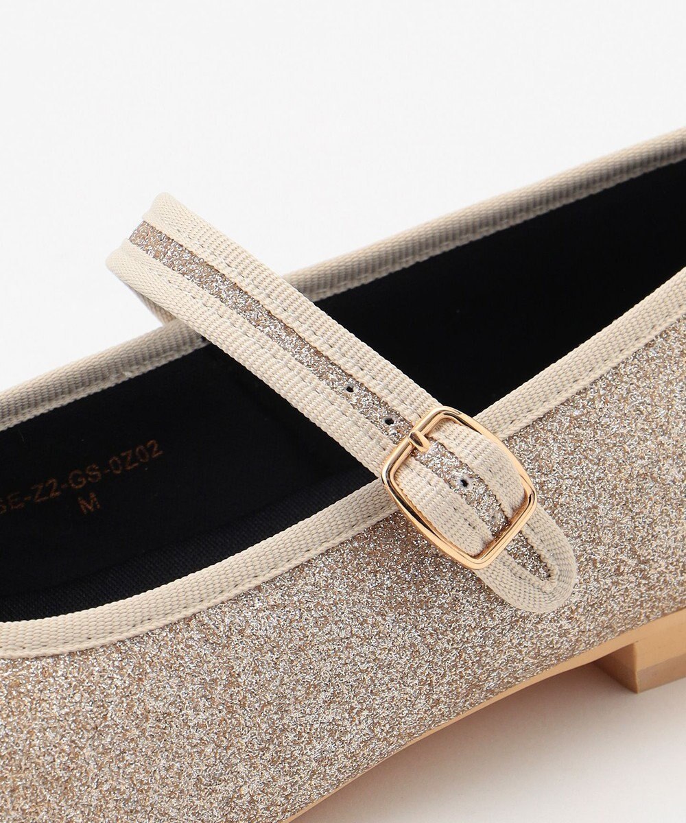 ANY グリッターメリージェーン パンプス 