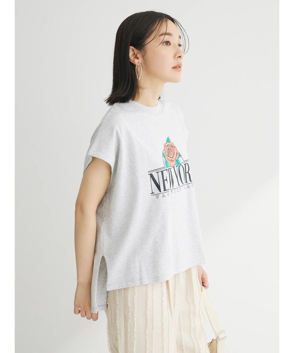 Green Parks ■別注ＲＵＳＳＥＬＬ　ＡＴＨＬＥＴＩＣ　ワイドフレンチＴ 