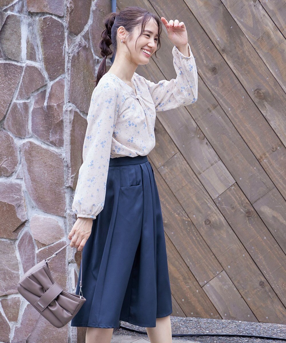 Tiaclasse ポケットフレアスカート 