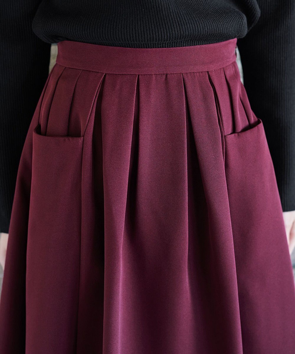 Tiaclasse ポケットフレアスカート 