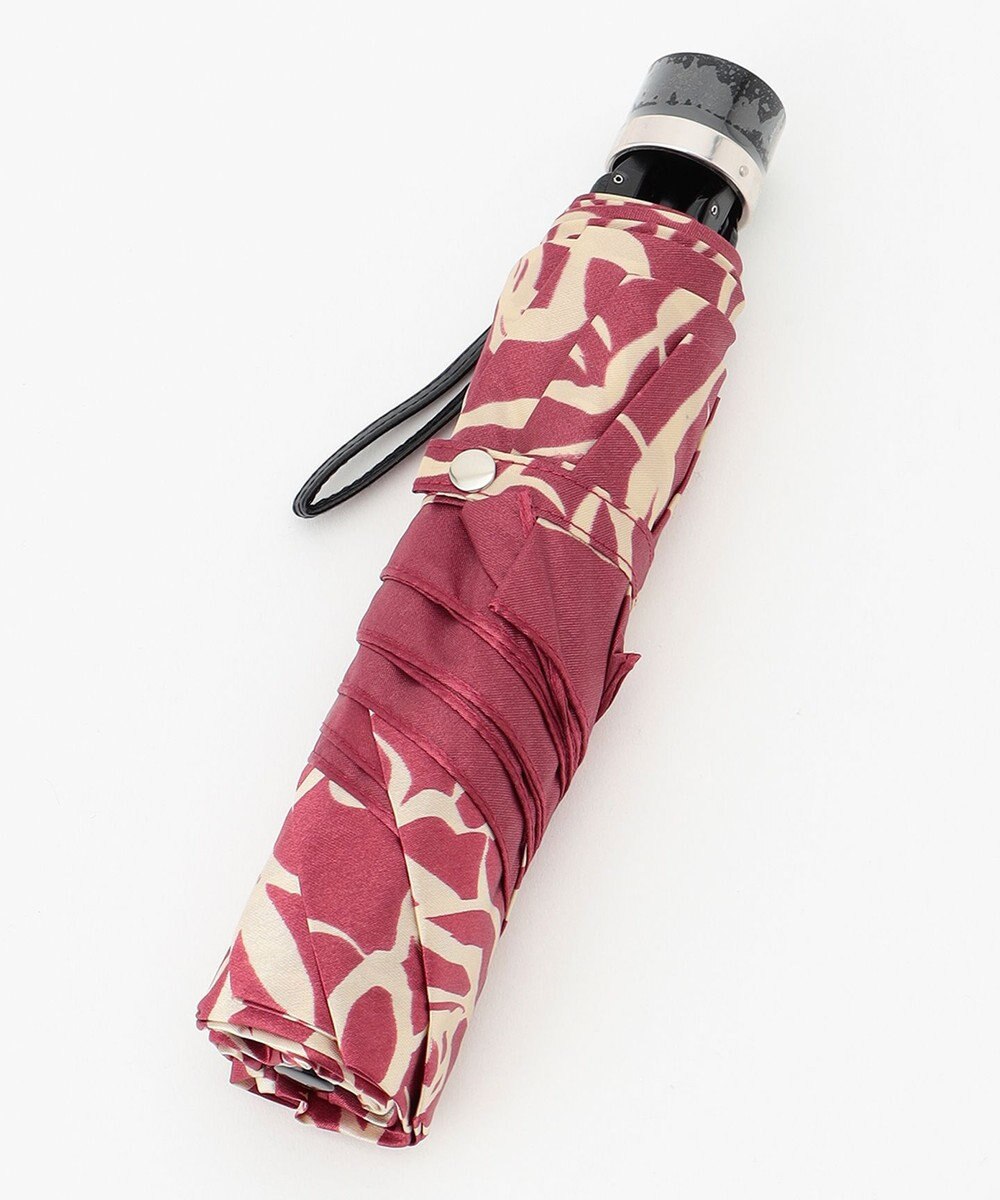 MOONBAT 【雨傘】ミラ・ショーン (mila schon) 薔薇 ナイロンサテン 折りたたみ傘 