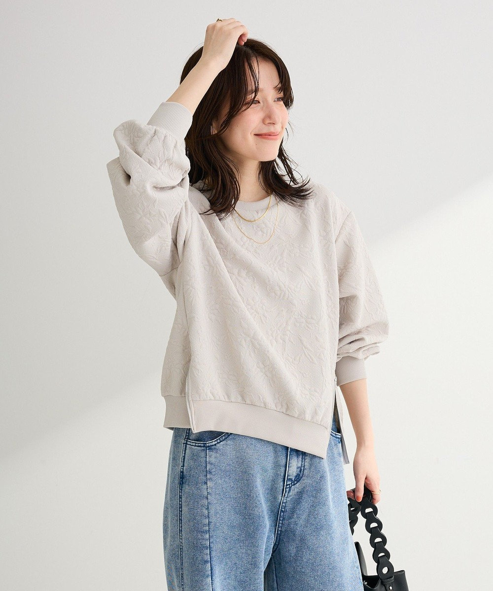 Green Parks フラワーフクレジャカードプルオーバー 