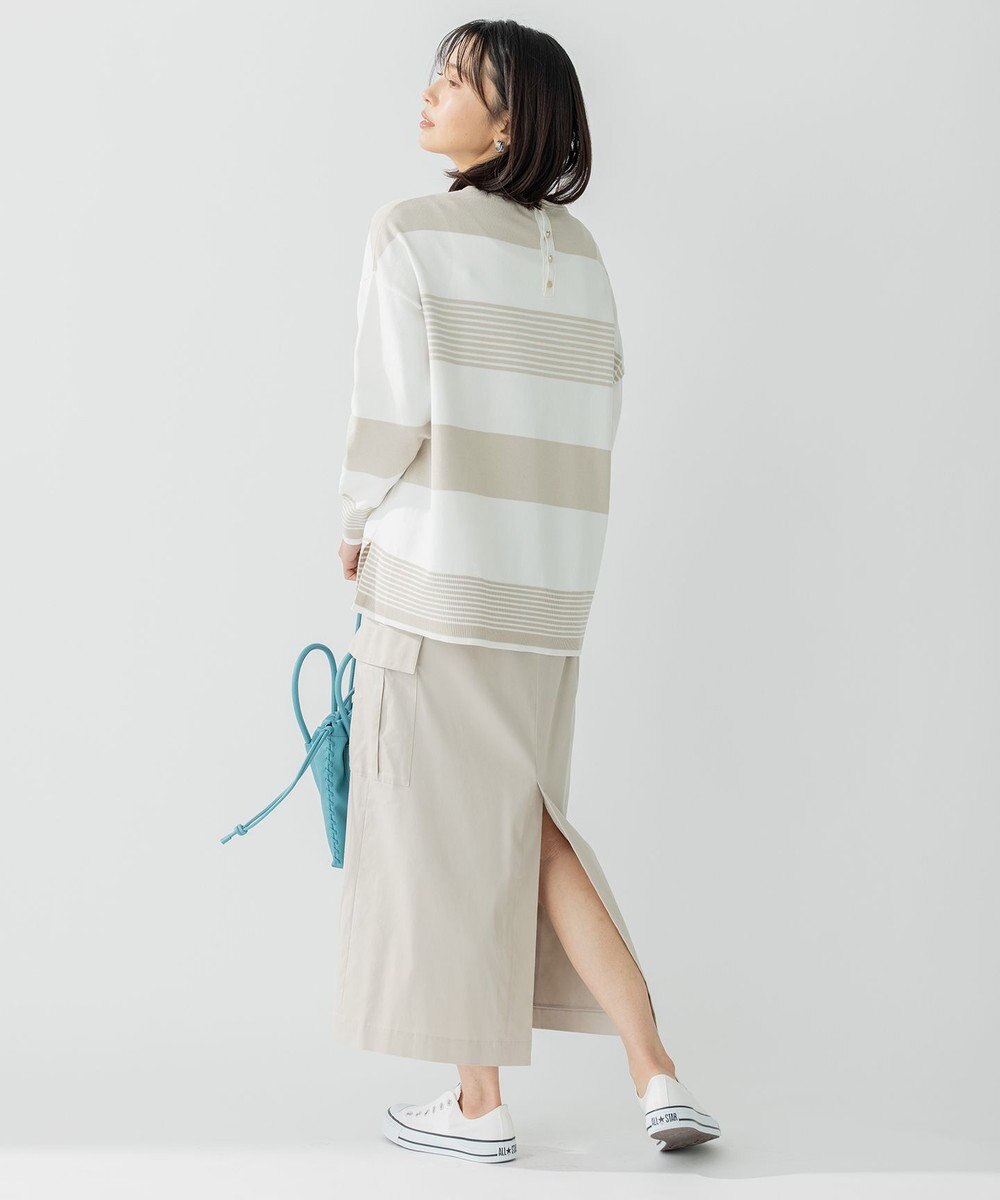 23区 S ストレッチコットンポリエステル ニット 