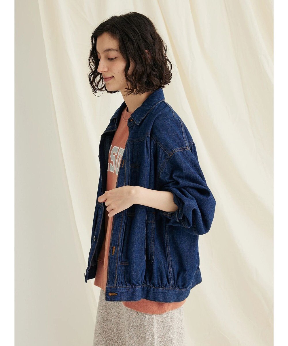 CRAFT STANDARD BOUTIQUE ライトデニムギャザーＧジャン 