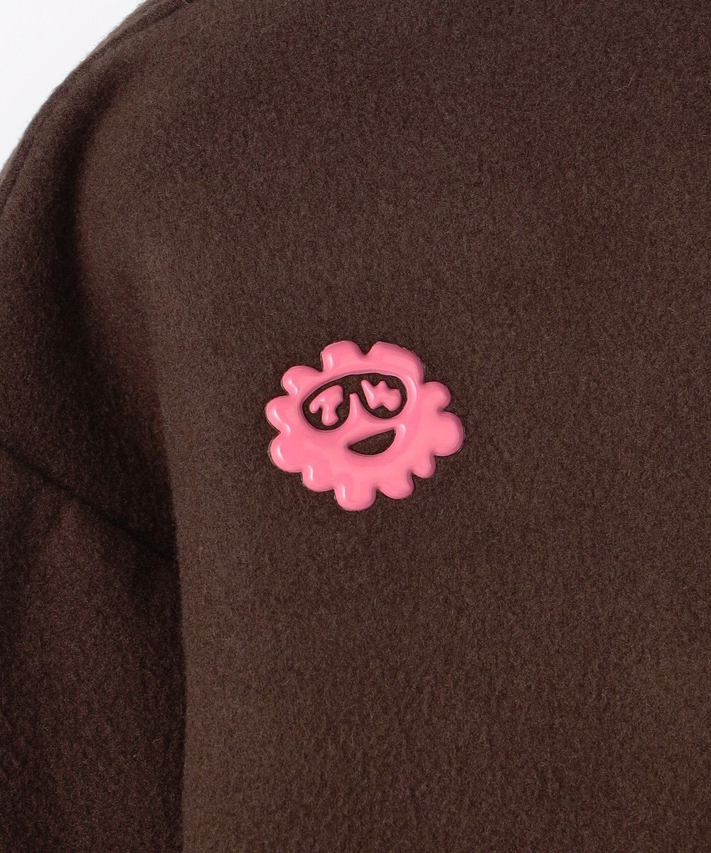 PW CIRCULUS 【起毛素材であたたか】【MEN】スピンドル付 両面起毛タートルネック ゴルフ 