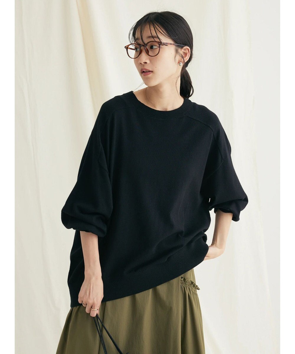 CRAFT STANDARD BOUTIQUE とてもちクルーネックニットプルオーバー 