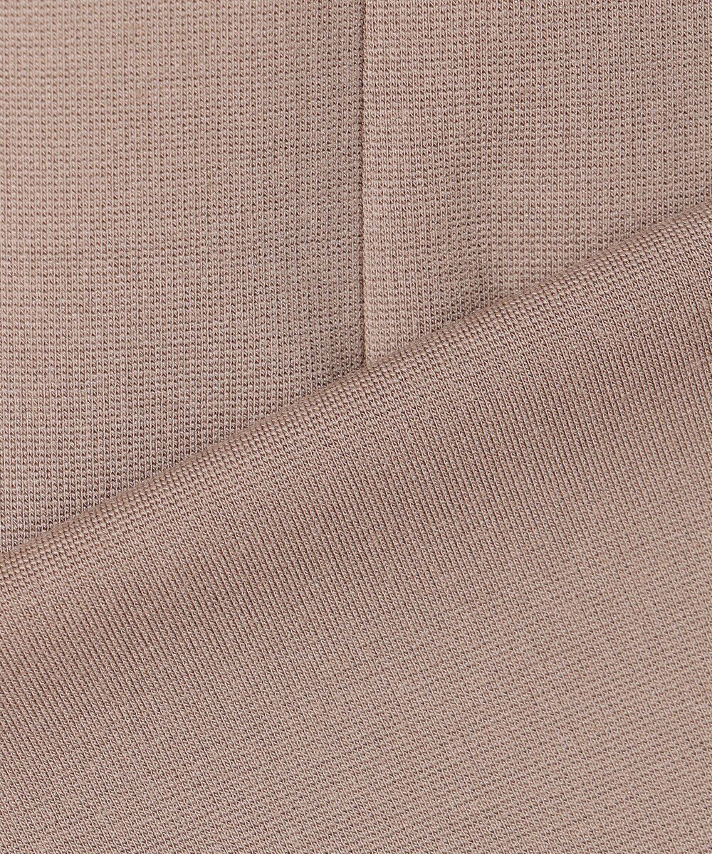 ICB L 【WEB限定・洗える】ヴィスコースストレッチポンチ イレギュラーヘムプルオーバー 