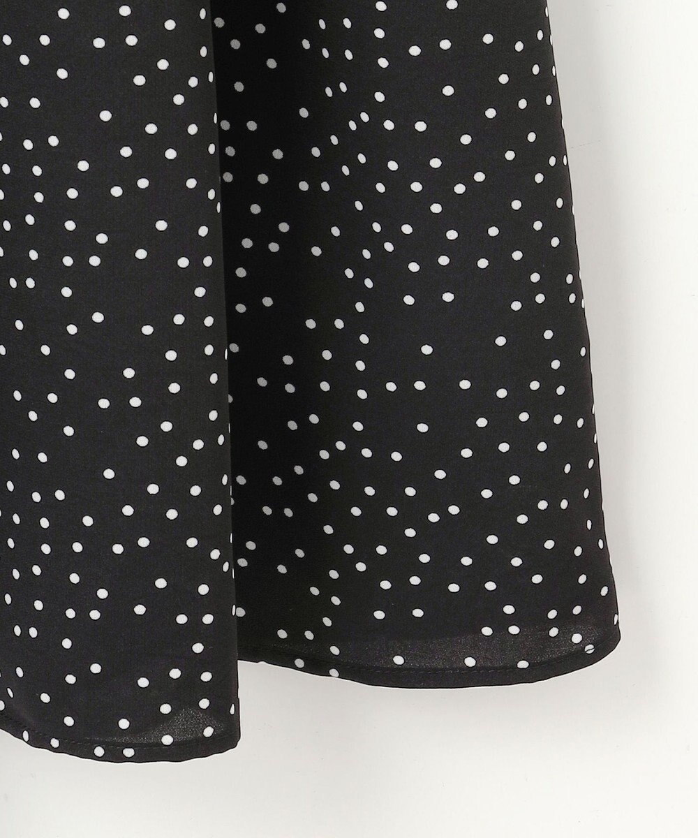 Feroux 【洗える】ギャザーデザインパフスリーブワンピース 