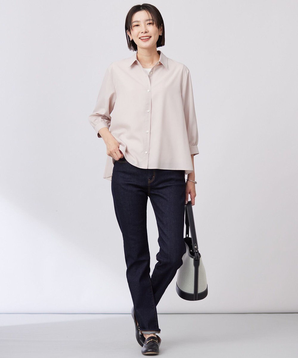 J.PRESS LADIES S 【洗える】BASIC STRETCH DENIM スキニー パンツ 