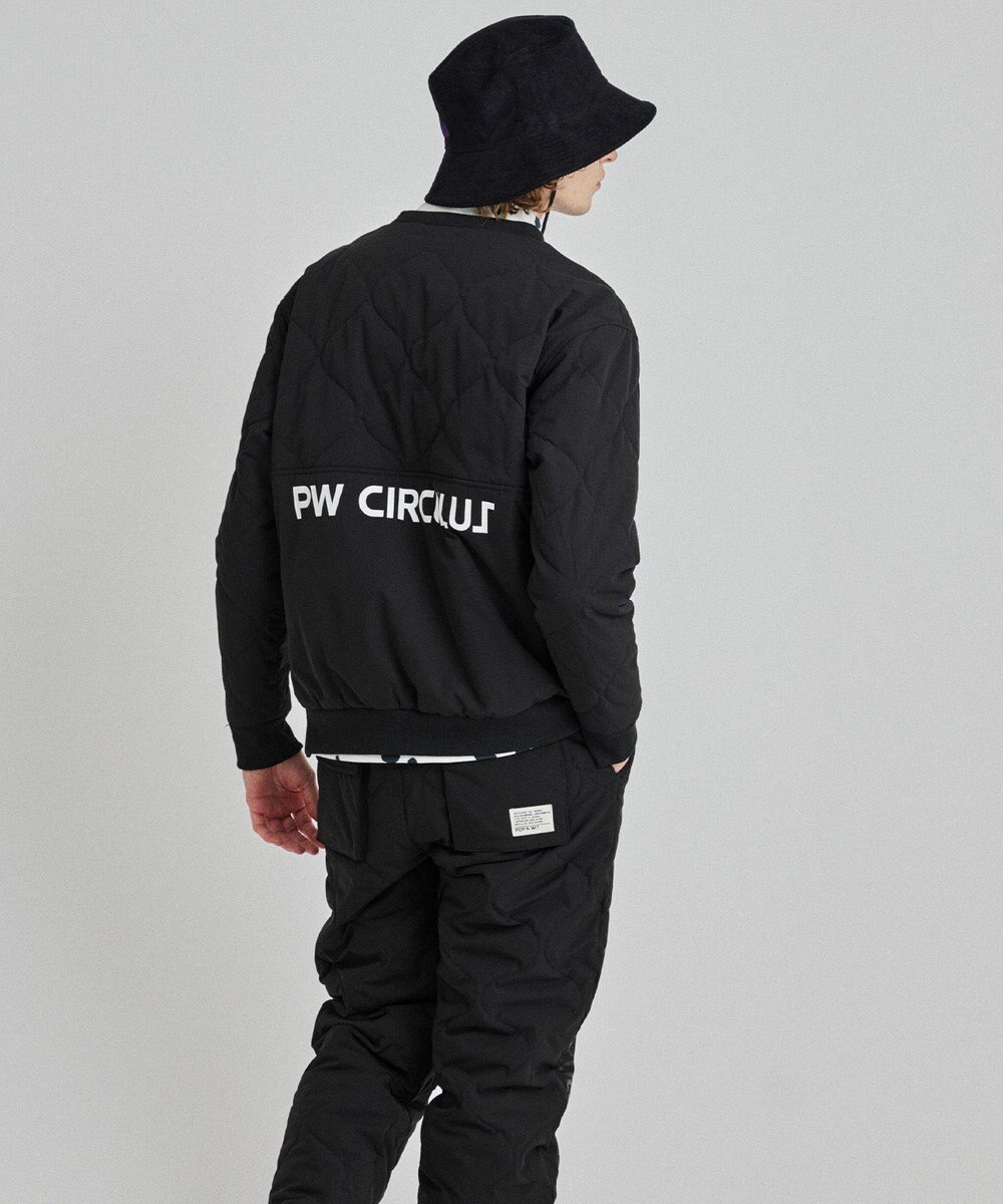PW CIRCULUS 【MEN】ひょうたんキルティング中綿ブルゾン 
