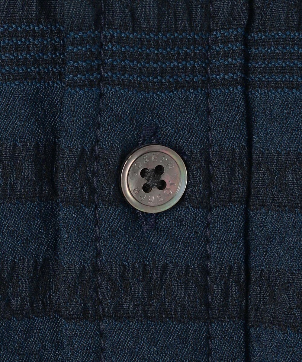 JOSEPH HOMME レボソジャガードストレッチ　レギュラーカラーシャツ 