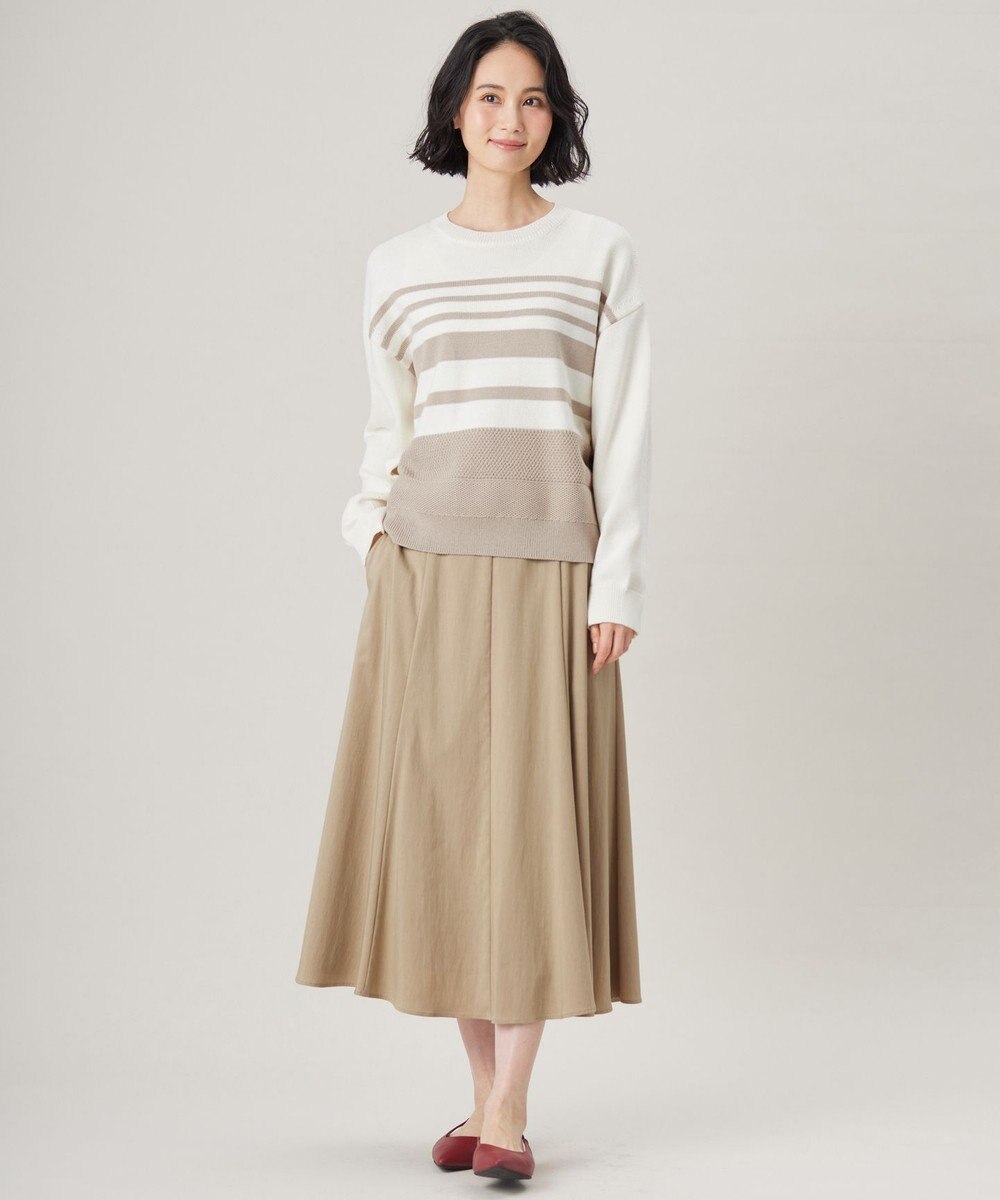 自由区 S 【カタログ掲載・セットアップ対応・洗える】ドレープツイル スカート 