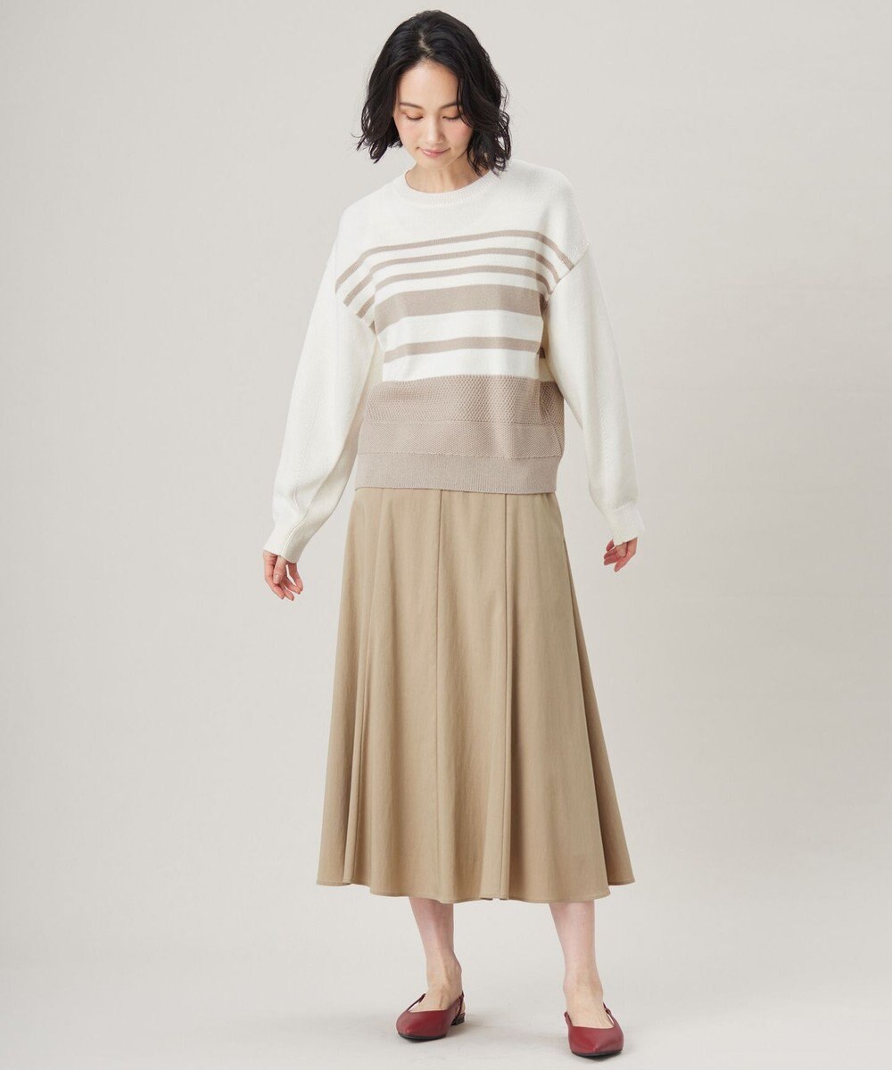 自由区 S 【カタログ掲載・セットアップ対応・洗える】ドレープツイル スカート 