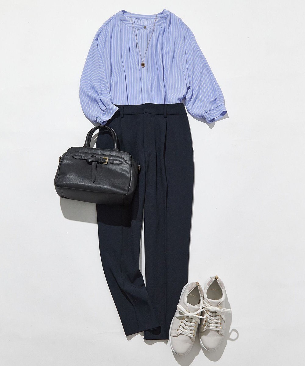 ANY SIS S 【UVカット / 接触冷感 / 吸水速乾】スマートビューティストレッチ テーパード パンツ 