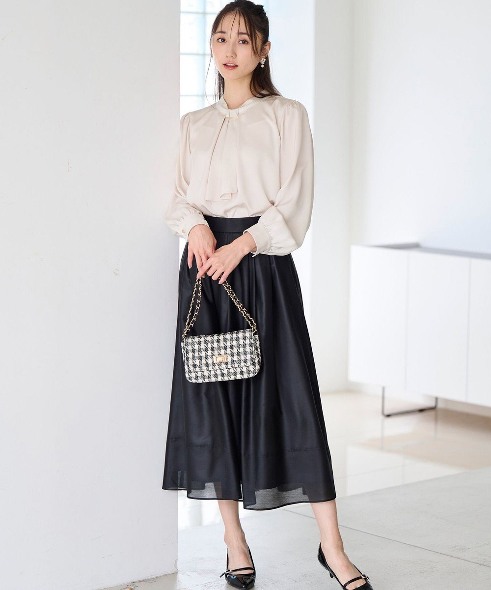 ANY SIS 【洗える】4WAYボウタイ ブラウス 