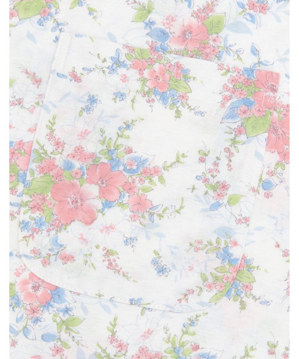 Wing 【パジャマ】　長袖・長ズボン　綿100%　天竺素材　花柄　ウイング／ワコール　EP7083 