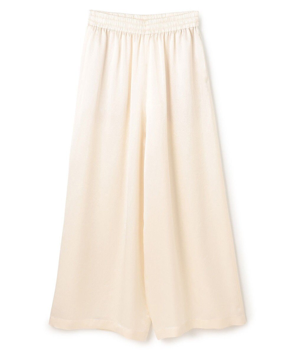 uncrave アセテートヴィンテージサテン ワイドパンツ 