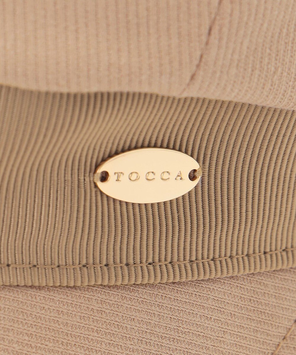 TOCCA 【百田夏菜子さん着用】【サイズ調整可】BELTED GROSGRAIN キャスケット 帽子 