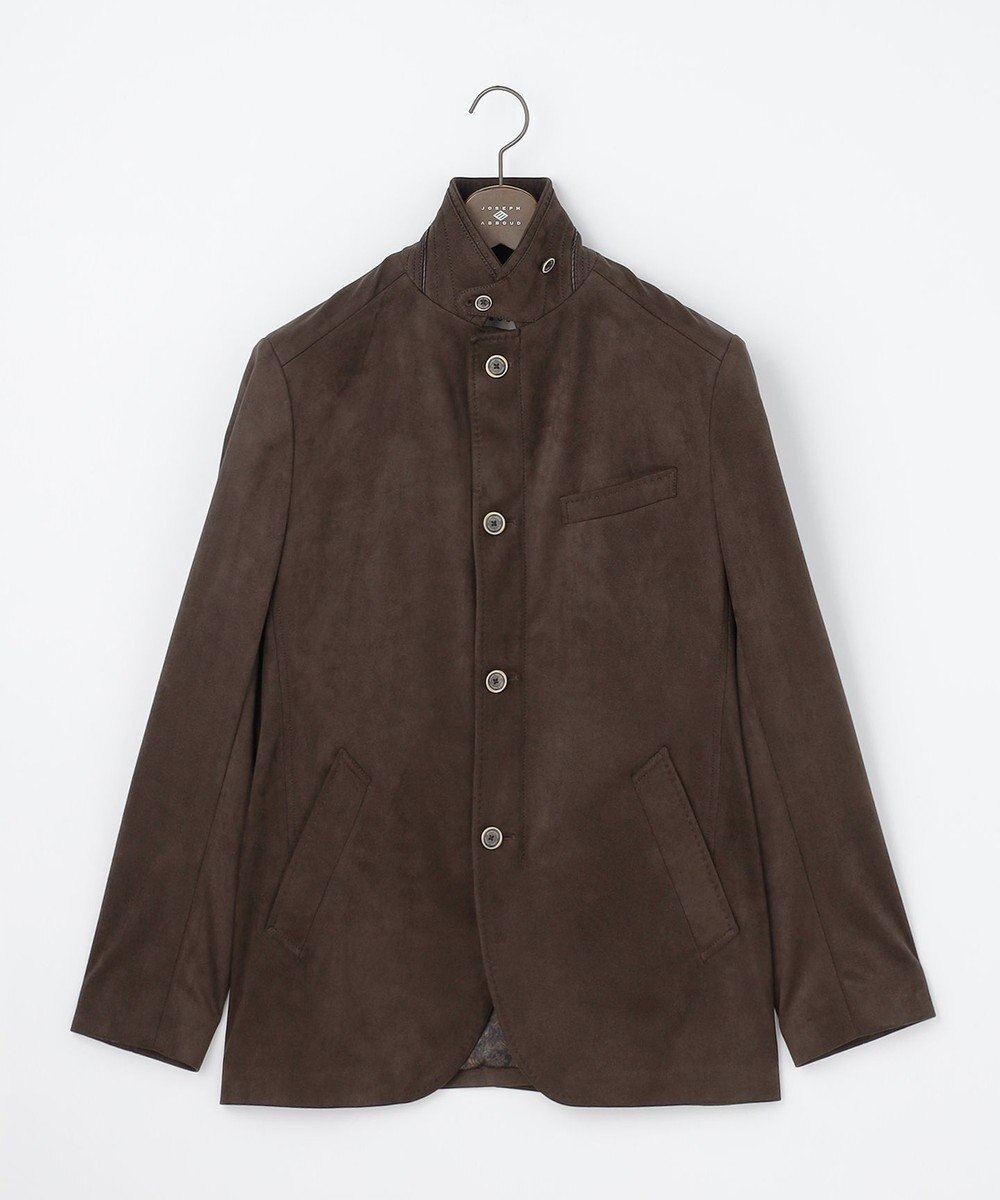 JOSEPH ABBOUD 【キングサイズ・家で洗える/ストレッチ/スウェードタッチ】ウォッシャブルスウェードジャケット 