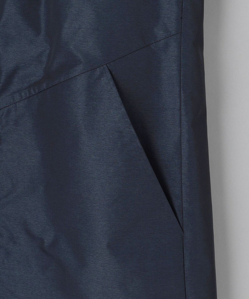 GOTAIRIKU 【ビジネスで着用可】メランジシャンブレー フーデッドブルゾン 