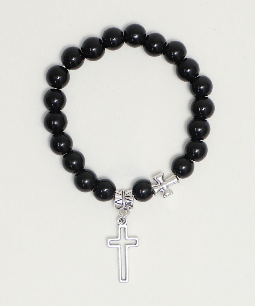 WEGO Lクロスモチーフビーズブレス 