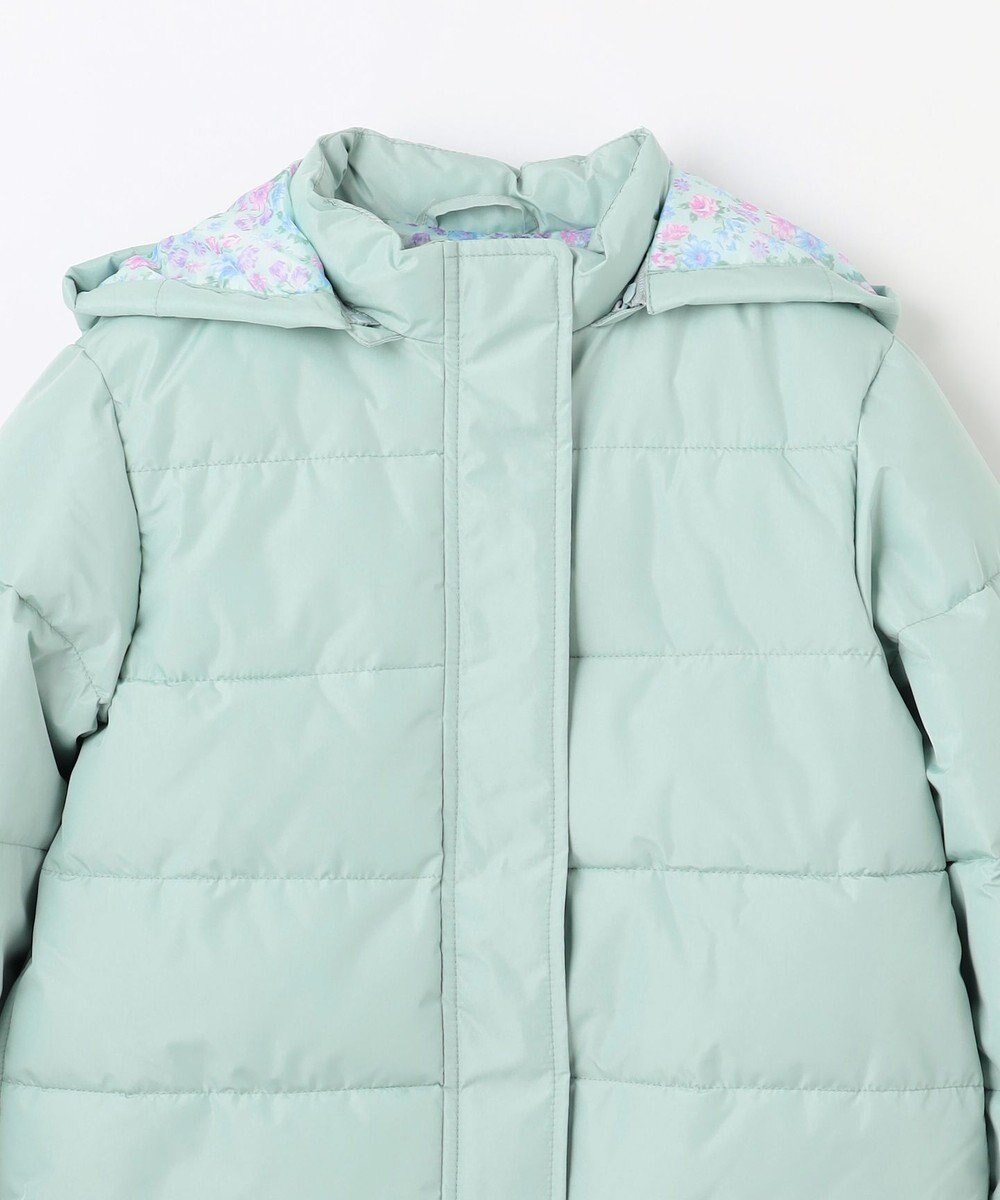 ANY KIDS 【洗濯機OK】中綿リボンコート 