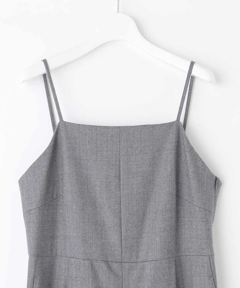 自由区 【洗える】ウォッシャブルウールサキソニー コンビネゾン 