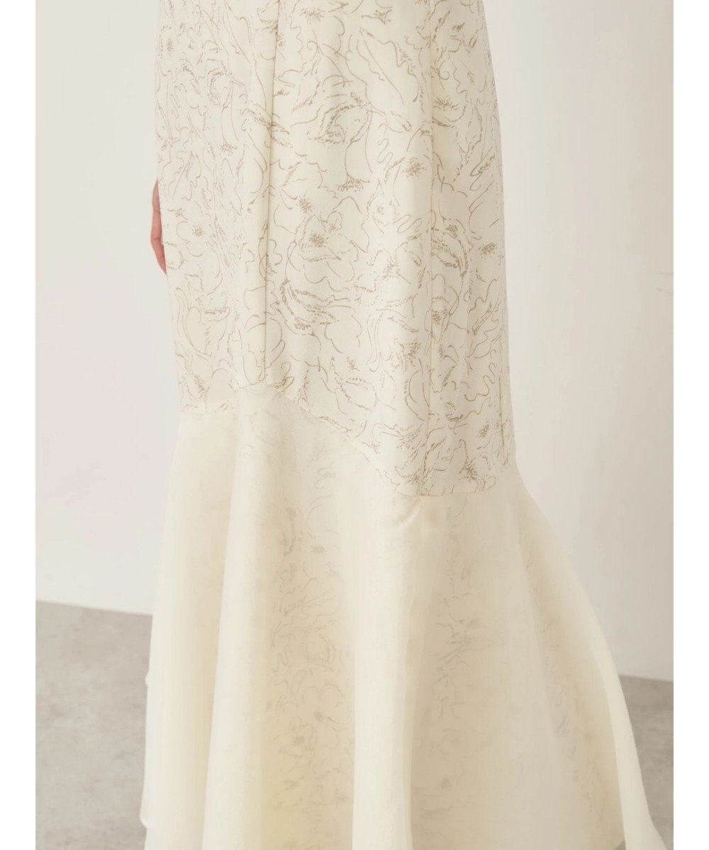 earth music&ecology 切替フラワースカート 