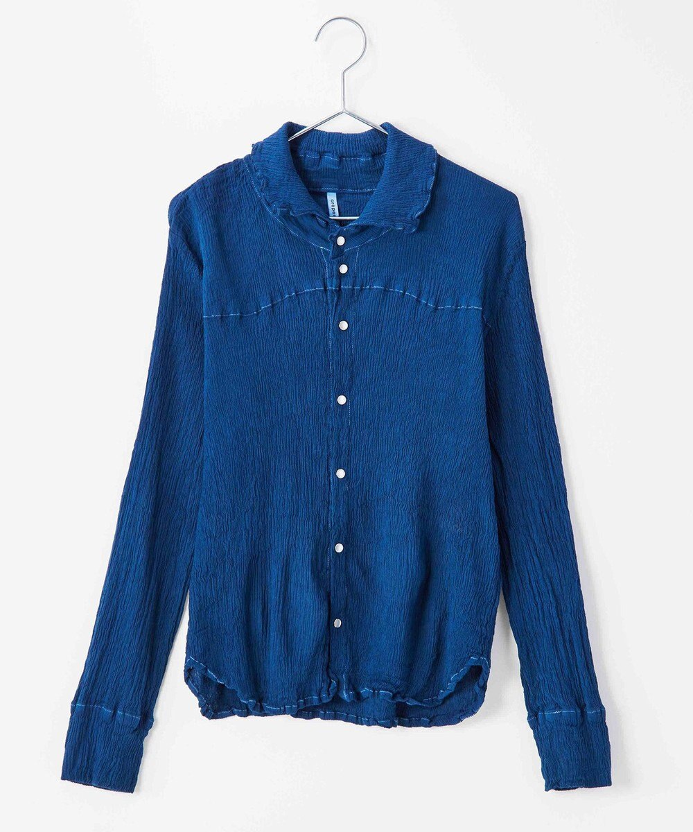 crêprie tsumori chisato creperie INDIGO WESTERN SHIRT クレプリ インディゴウェスタンシャツ 
