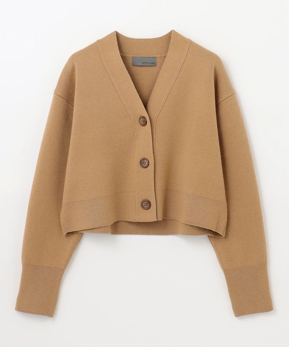 uncrave 【選べるレングス】ウールナイロン ジャガード ニット カーディガン（uncrave STANDARD） 
