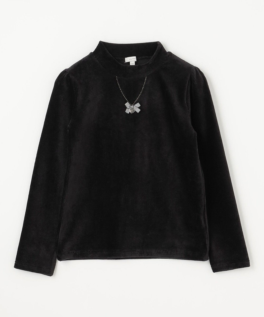 ANY KIDS ハイネック長袖カットソー 