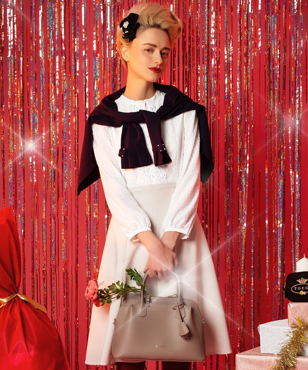 TOCCA NOBLESSE LEATHERTOTE レザートートバッグ 