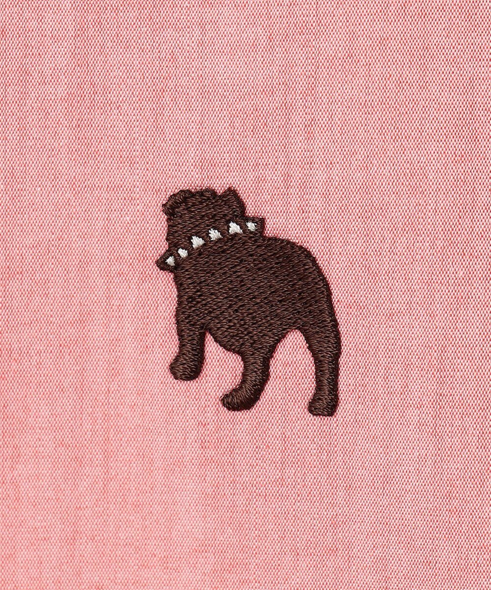 J.PRESS MEN 【WEB限定】ピンオックスバンドカラーバックブル シャツ 