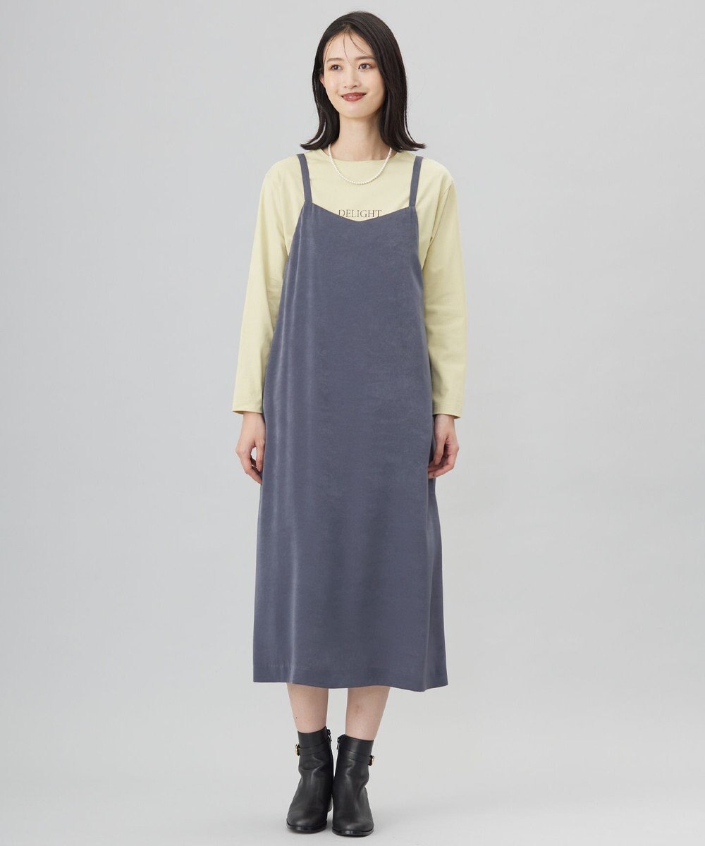 J.PRESS LADIES L ロゴ ロングスリーブ Tシャツ 