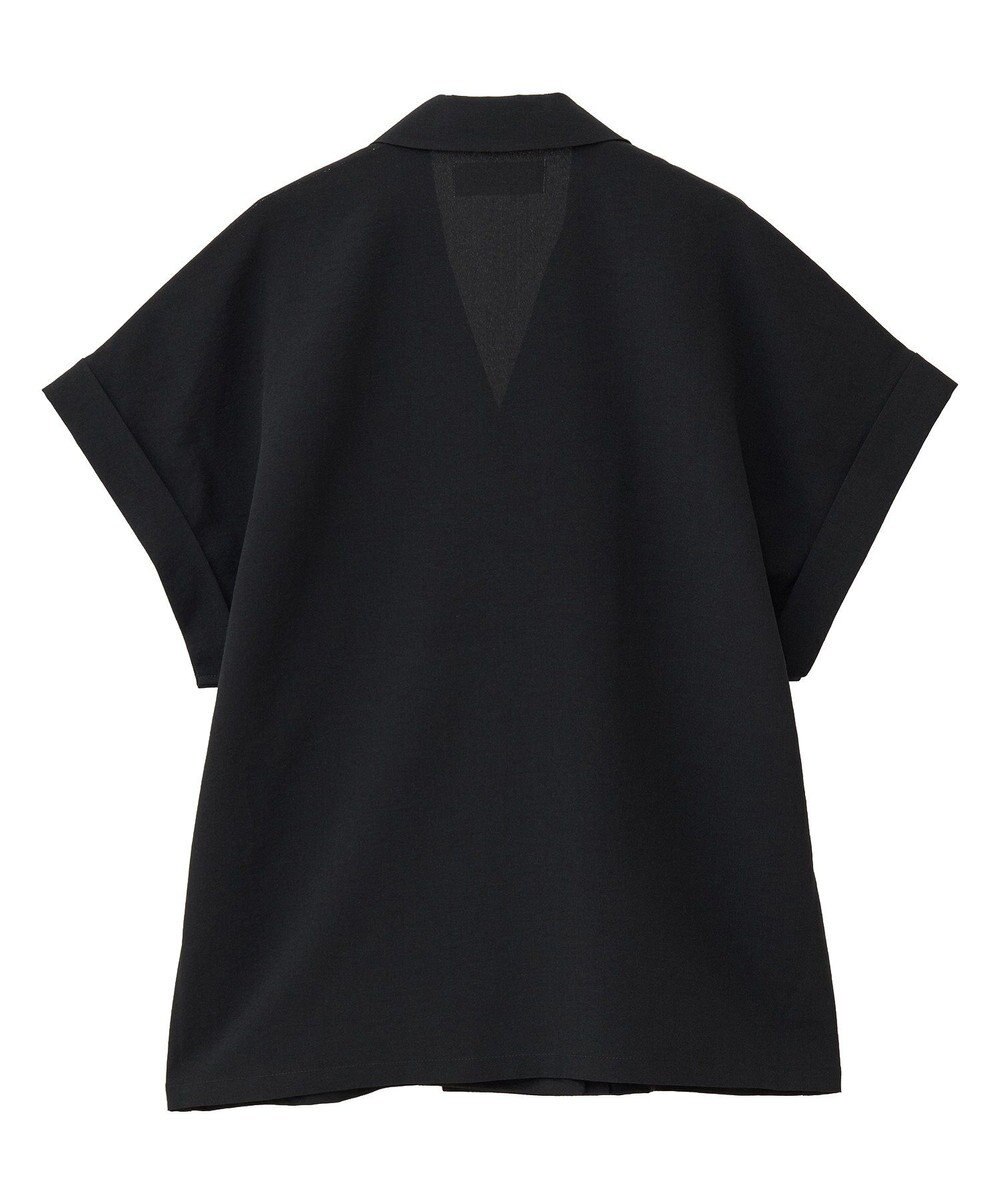 Green Parks 麻調合繊フレンチスリーブジャケット 