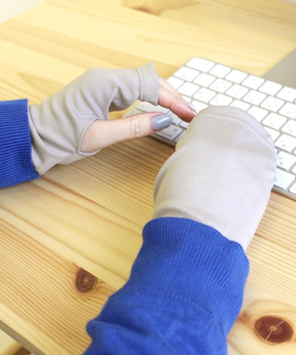 ORuKuBET 【WOMEN】ORGANIC COTTON リストカバー ＜ショートタイプ＞【 UVカット・オーガニックコットン・日本製 】 