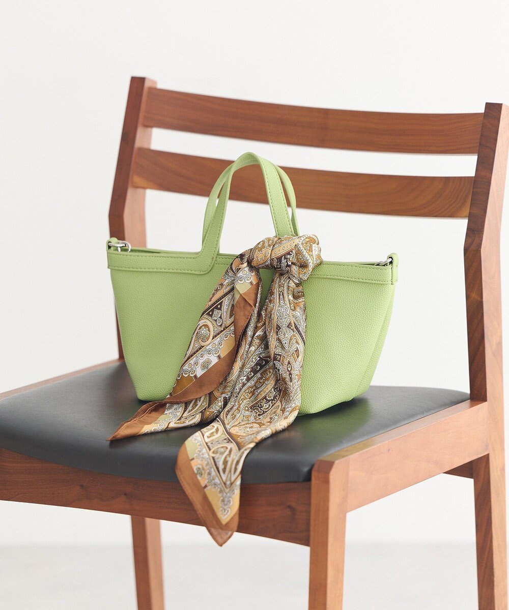 earth music&ecology スカーフSET 2WAYミニトートバッグ 