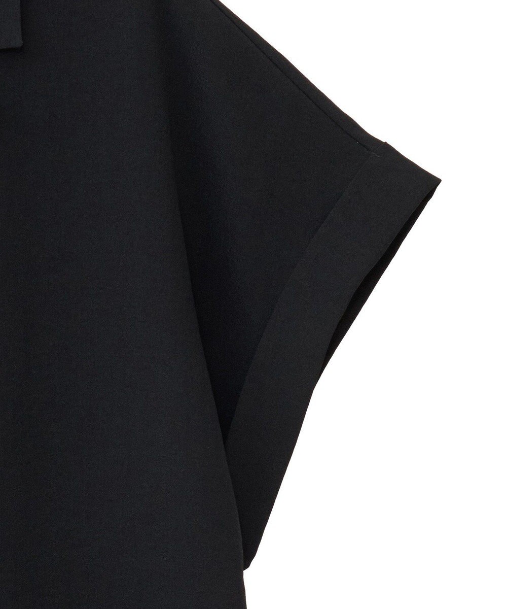 Green Parks 麻調合繊フレンチスリーブジャケット 