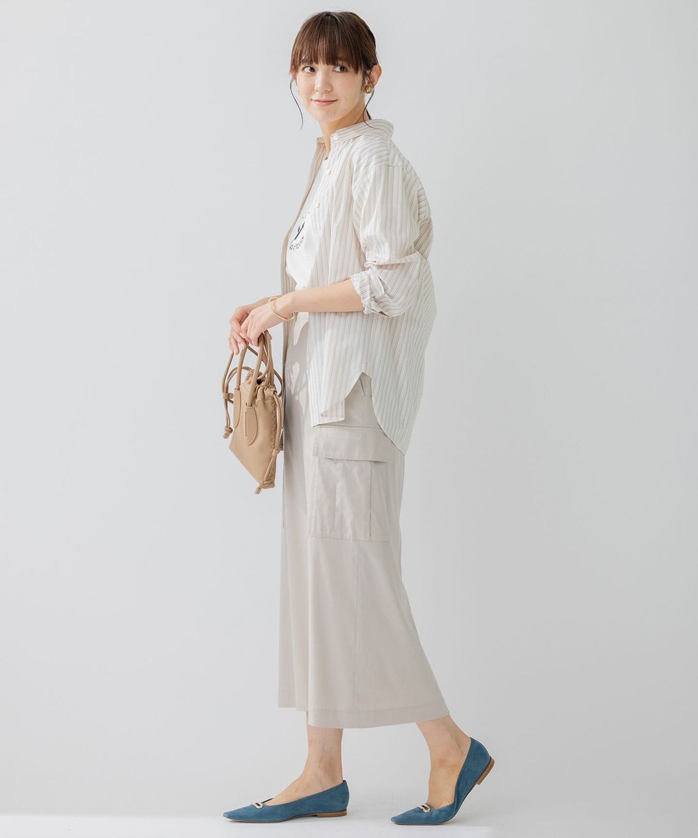 23区 L 【洗える】CANCLINI ベーシック シャツ 