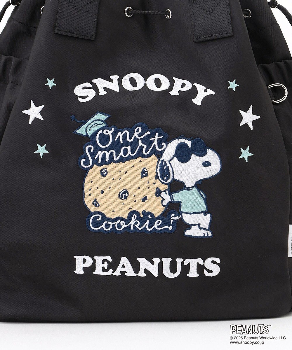 Y'SACCS SNOOPYデザイン 2way巾着トート(クッキー） 