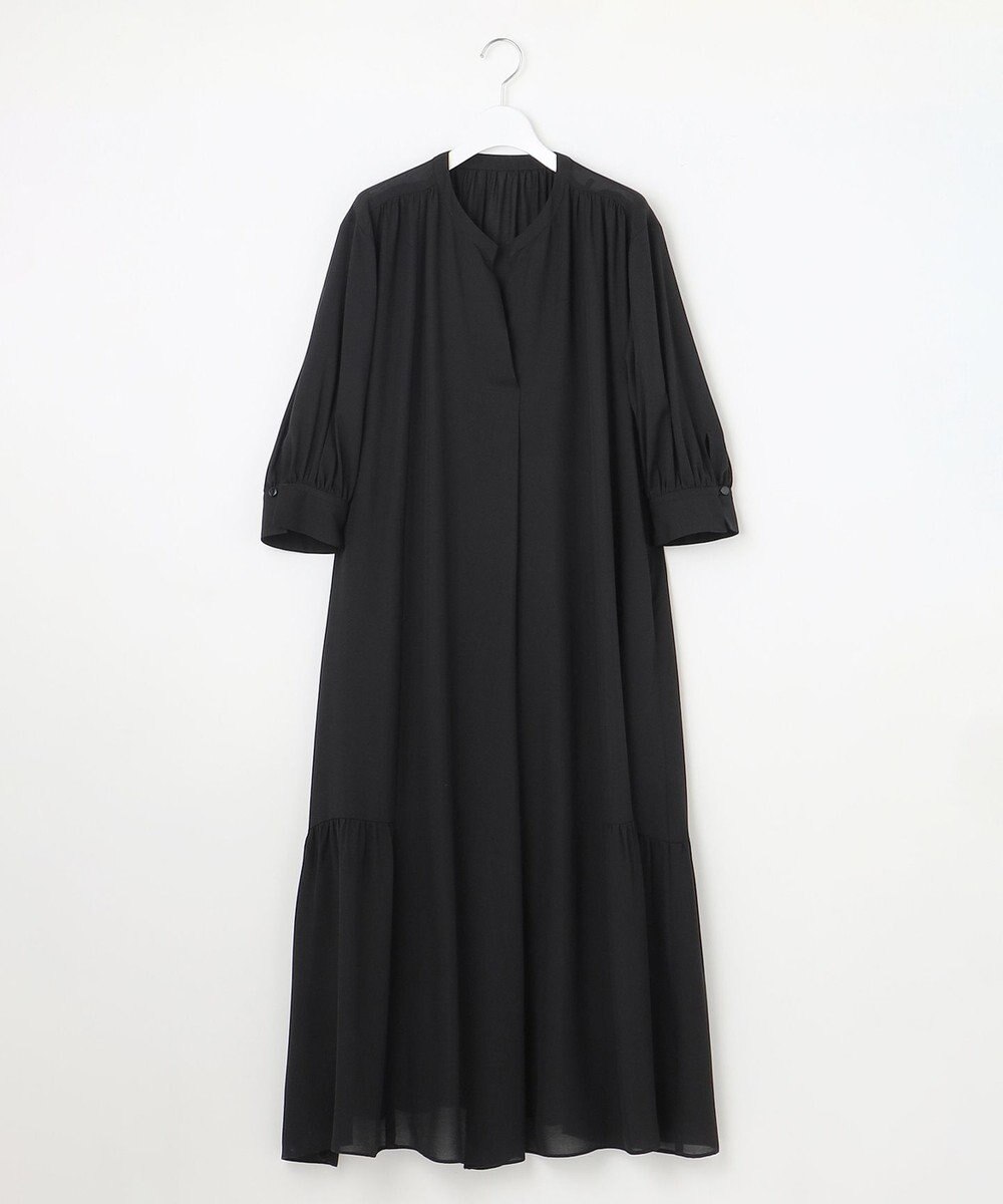 自由区 L 【17号サイズまで展開・カタログ掲載】ソフトシルクビエラ ワンピース 