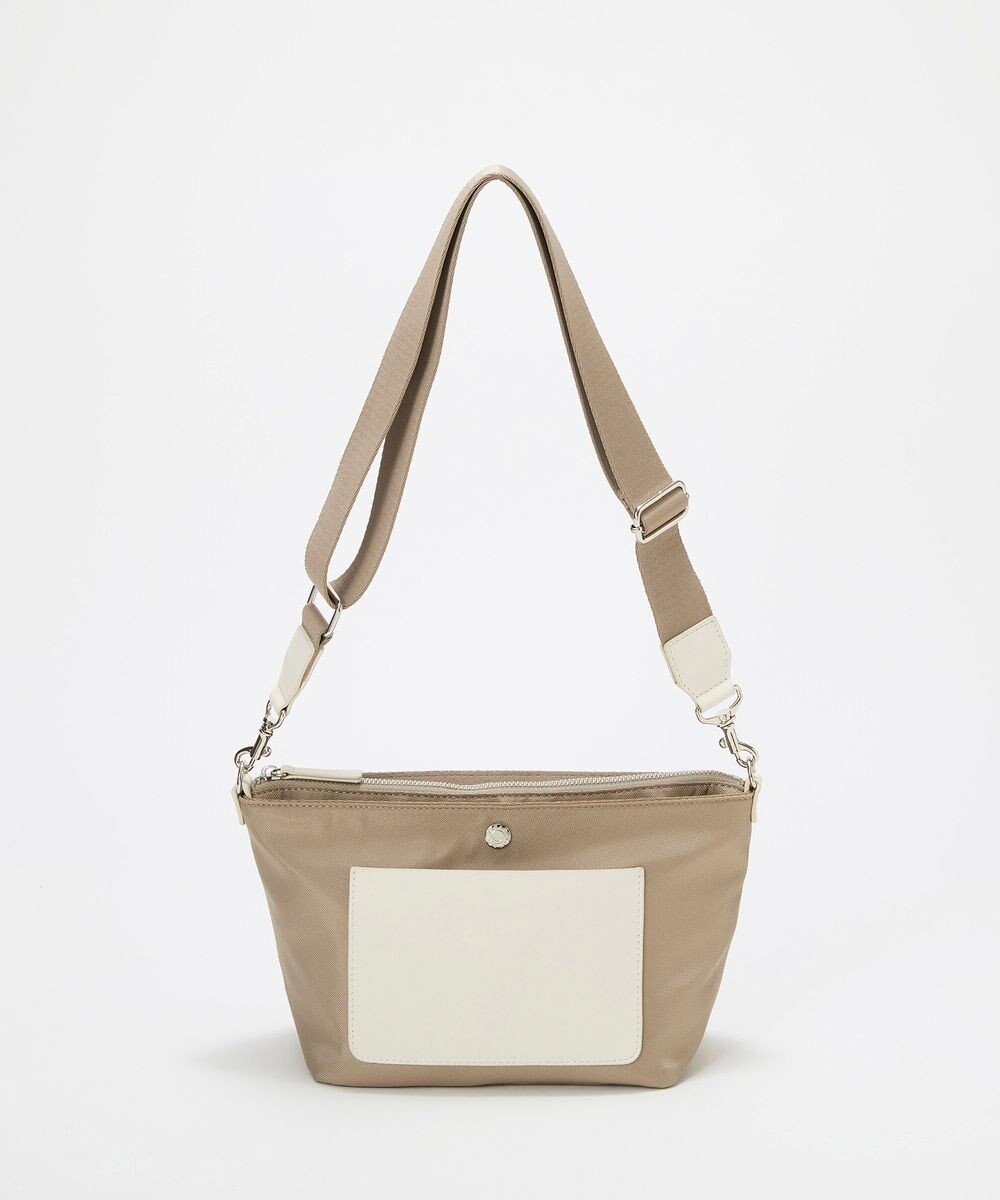 TOPKAPI 【Breath TOPKAPI sis】【WEB限定】ナイロン レザーポケット ミニ ショルダーバッグ 軽量 / CALM カーム　 