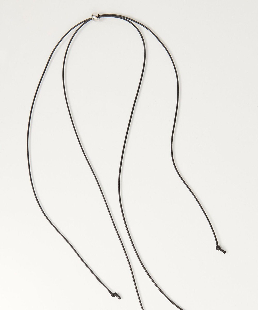 Phoebe <オンワード限定セット>ワンストロークハートコードネックレス×アークカフワイドバングル 