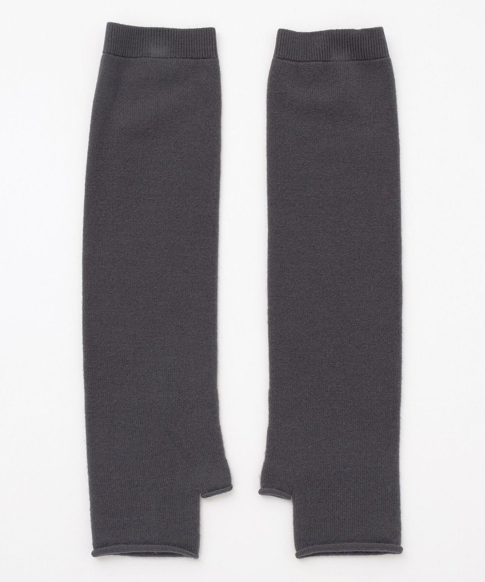 23区 L 【エステータ】エアリースパンウール アームウォーマーデザイン ハイネックニット 