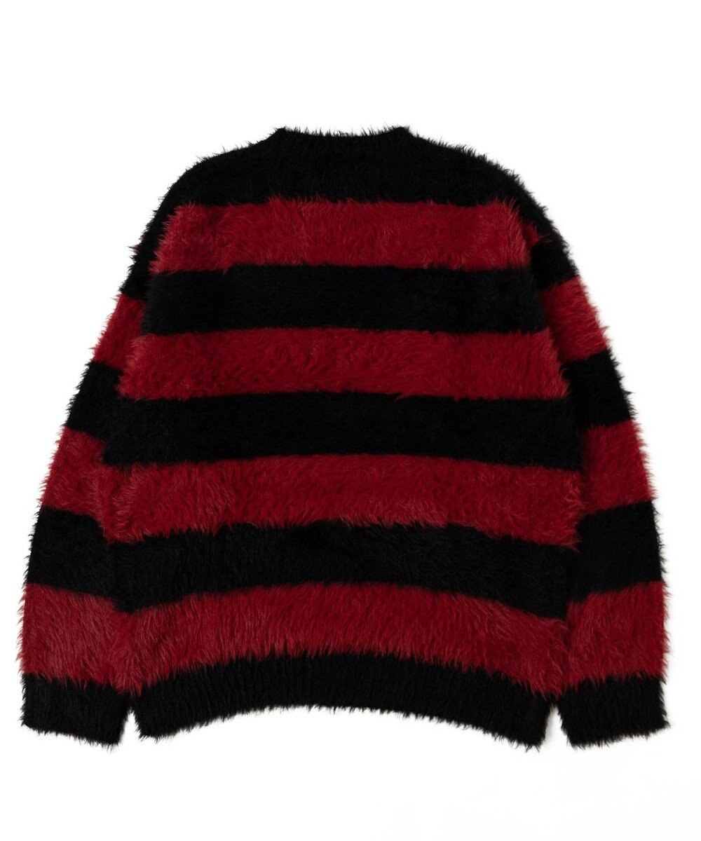 WEGO 【ユニセックスITEM着用】フェザーボーダープルオーバー 